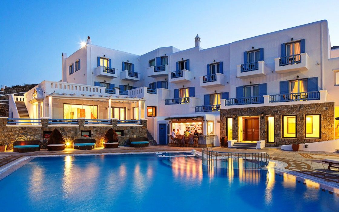 Grand Beach Hotel Mykonos Town Ngoại thất bức ảnh